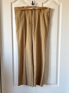 The Row Chamois Wide-Leg Pants – Size 10